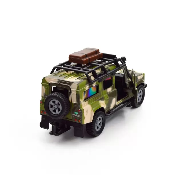 Игровой набор – Land Rover Defender Mилитари (с прицепом)