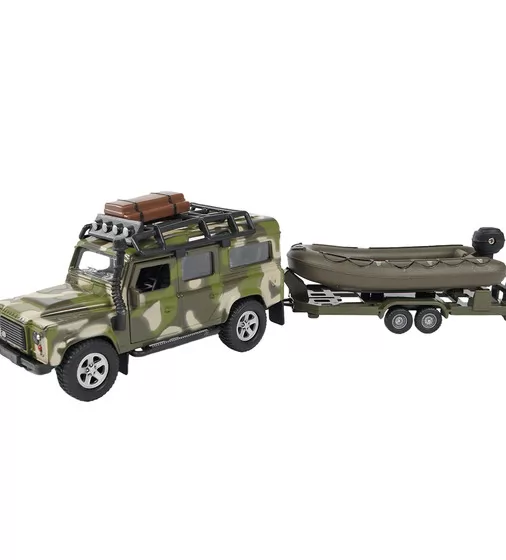 Игровой набор – Land Rover Defender Mилитари (с лодкой) - 520191.270_1.jpg - № 1