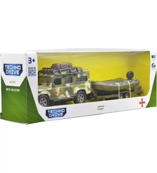 Игровой набор – Land Rover Defender Mилитари (с лодкой) - 520191.270_12.jpg - № 12