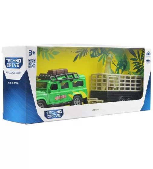 Игровой набор – Land Rover (с прицепом и динозавром) - 520178.270_12.jpg - № 12