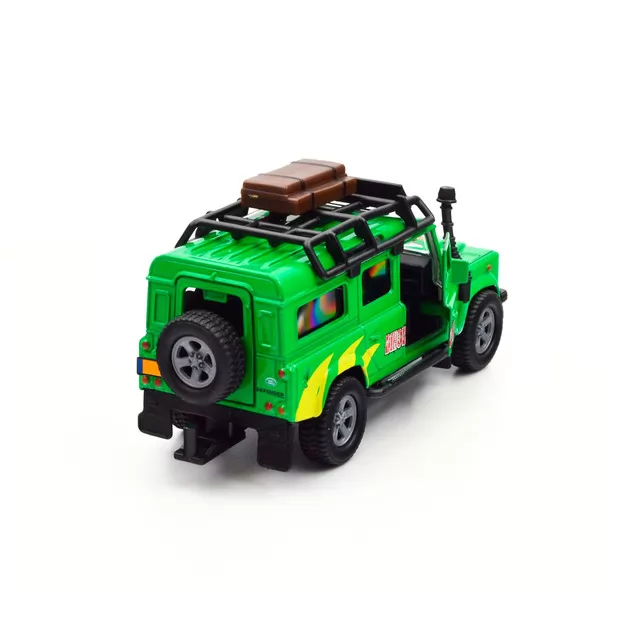 Игровой набор – Land Rover (с прицепом и динозавром)