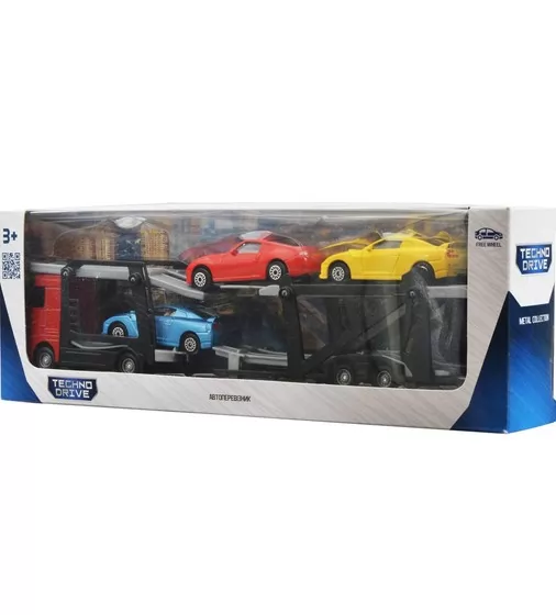 Игровой набор – Автоперевозчик (2 машины, 1:60, 26cm) - 541756.270_9.jpg - № 9