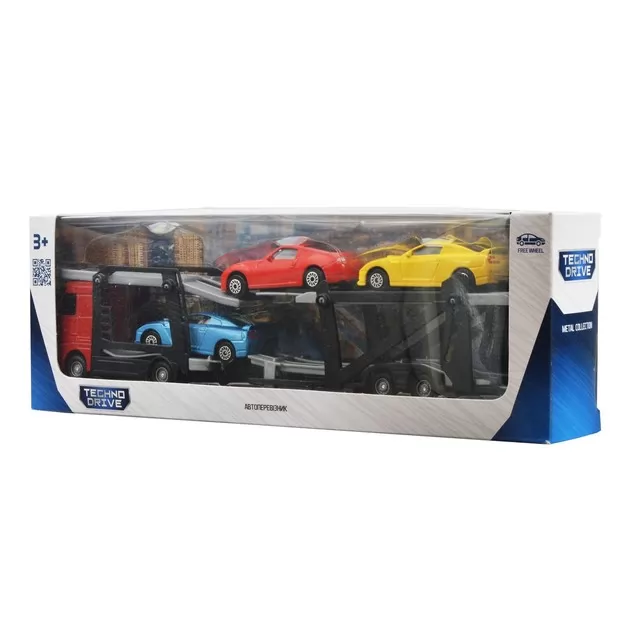 Игровой набор – Автоперевозчик (2 машины, 1:60, 26cm)