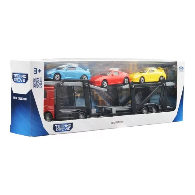 Игровой набор – Автоперевозчик (2 машины, 1:60, 26cm)