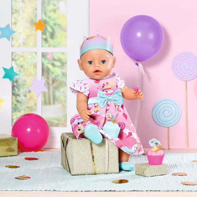 Набор одежды для куклы Baby born - День рождения делюкс