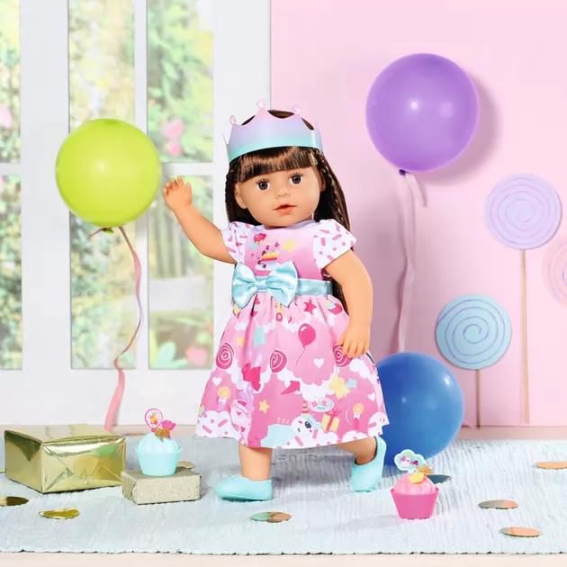 Набор одежды для куклы Baby born - День рождения делюкс
