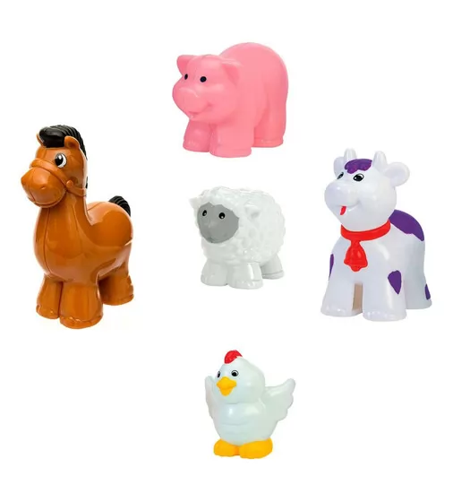 Игровой набор Kiddi Smart - Трактор с трейлером (украинский) - 063180_3.jpg - № 3