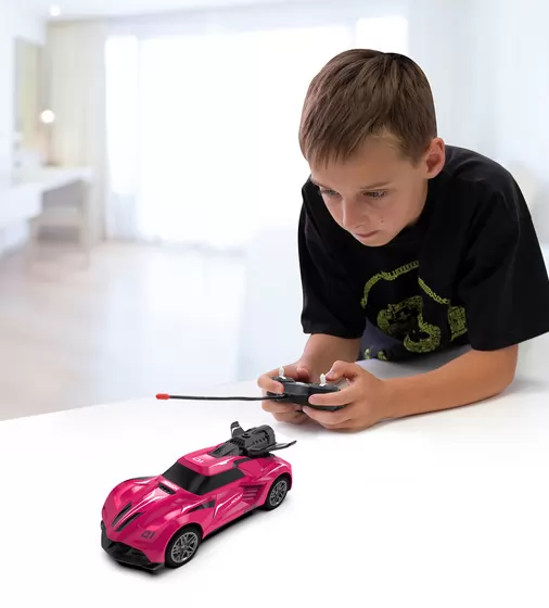Автомобиль Spray Car на р/у – Sport (розовый, 1:24, туман) - SL-354RHP_9.jpg - № 9