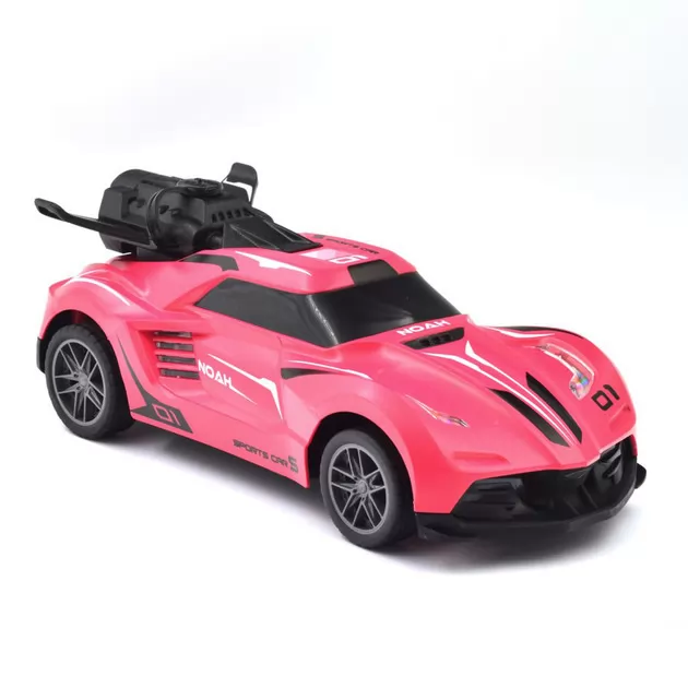 Автомобиль Spray Car на р/у – Sport (розовый, 1:24, туман)