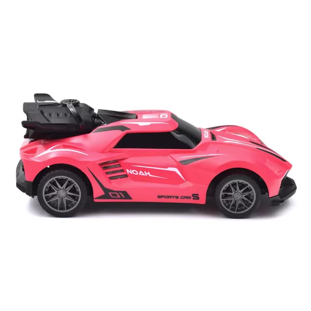 Автомобиль Spray Car на р/у – Sport (розовый, 1:24, туман)