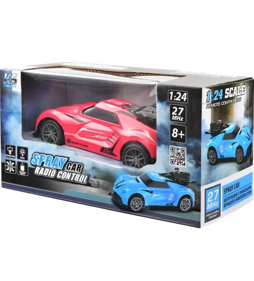 Автомобиль Spray Car на р/у – Sport (розовый, 1:24, туман) - SL-354RHP_13.jpg - № 13