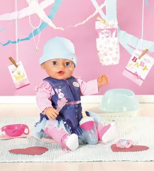 Кукла Baby Born - Джинсовый стиль крошки - 836385_8.jpg - № 8
