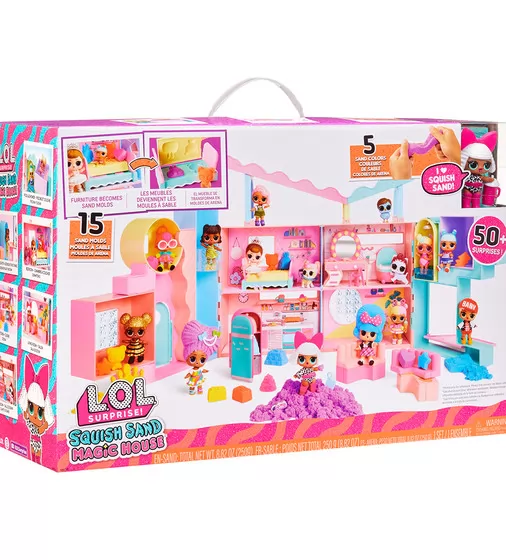 Игровой набор с куклой L.O.L. SURPRISE! серии Squish Sand" - Волшебный дом" - 593218_1.jpg - № 1