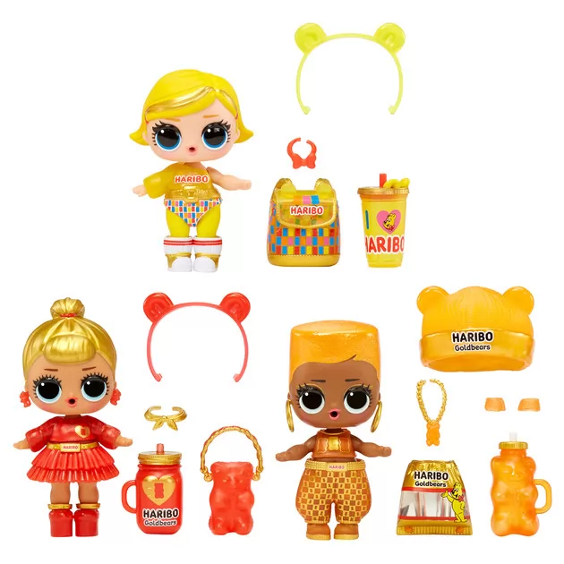 Игровой набор с куклой L.O.L. SURPRISE! серии Loves Mini Sweets HARIBO DELUXE" – Золотые мишки"