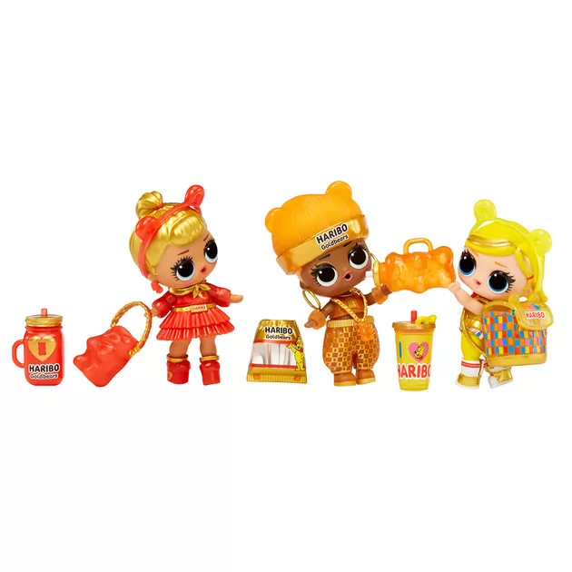 Игровой набор с куклой L.O.L. SURPRISE! серии Loves Mini Sweets HARIBO DELUXE" – Золотые мишки"