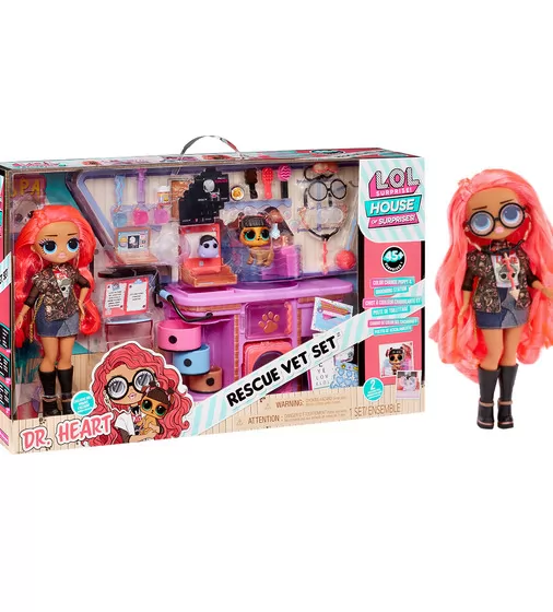 Игровой набор с куклой O.M.G. L.O.L. SURPRISE! серии I AM"- Ветклиника" - 591559_1.jpg - № 1