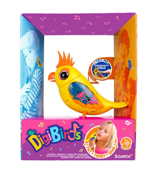 Интерактивная птичка DigiBirds II - Какаду - 88601_1.jpg - № 1