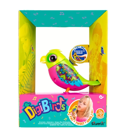 Интерактивная птичка DigiBirds II - Неразлучник - 88602_1.jpg - № 1