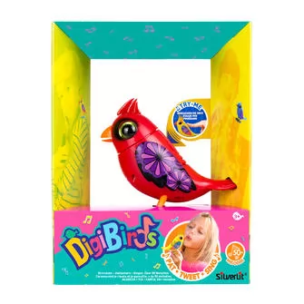 Интерактивная птичка DigiBirds II - Красный кардинал
