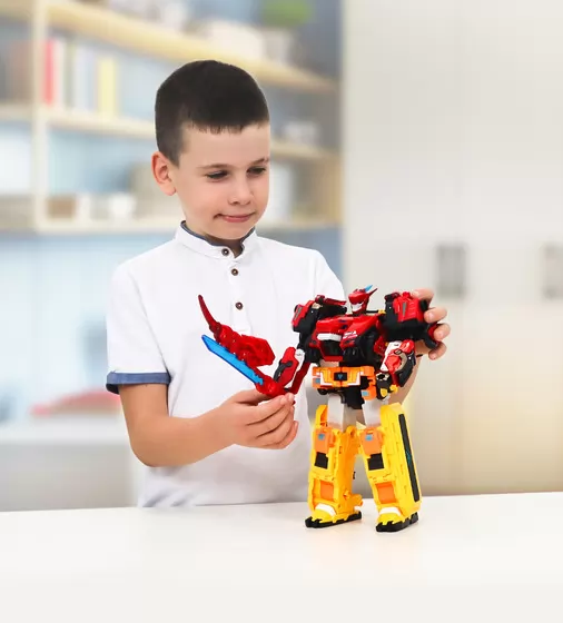 Игровой набор с роботом-трансформером Dinoster – Раптор Трон - EU580801_8.jpg - № 8