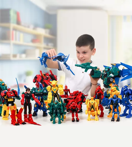 Игровой набор с роботом-трансформером Dinoster – Раптор Трон - EU580801_9.jpg - № 9