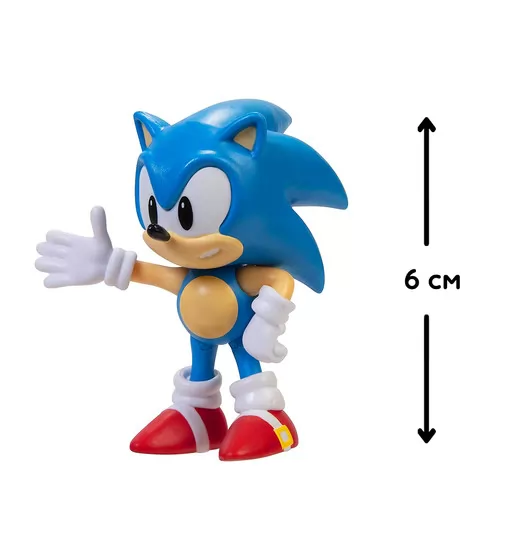 Игровая фигурка с артикуляцией SONIC THE HEDGEHOG - Классический Соник 6 cm - 40687i-RF1_3.jpg - № 3