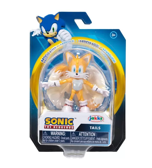 Игровая фигурка с артикуляцией SONIC THE HEDGEHOG - Модерн Тэйлз 6 cm - 40688i-RF1_1.jpg - № 1