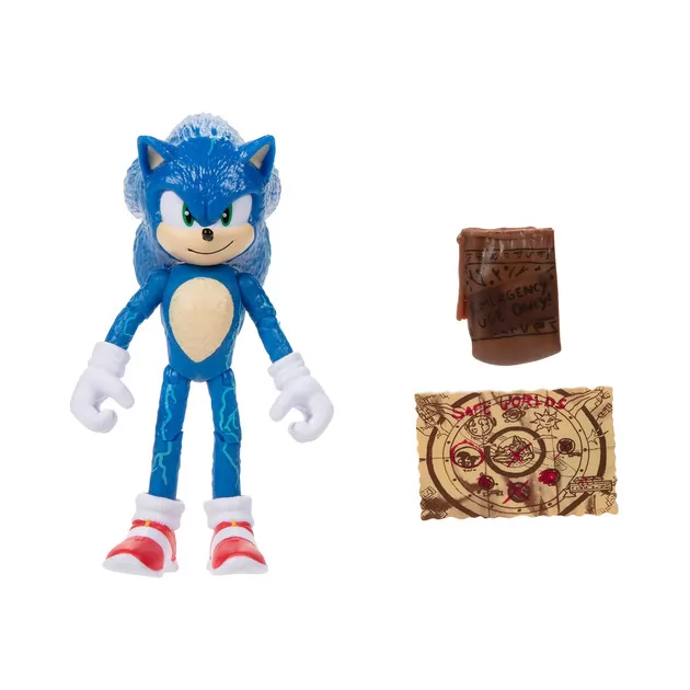 Игровая фигурка с артикуляцией SONIC THE HEDGEHOG 2 W2 - Соник 10 cm