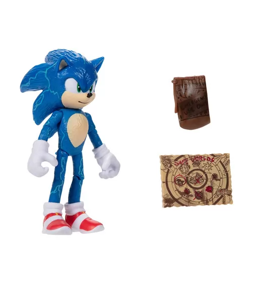 Игровая фигурка с артикуляцией SONIC THE HEDGEHOG 2 W2 - Соник 10 cm - 41495i_6.jpg - № 6