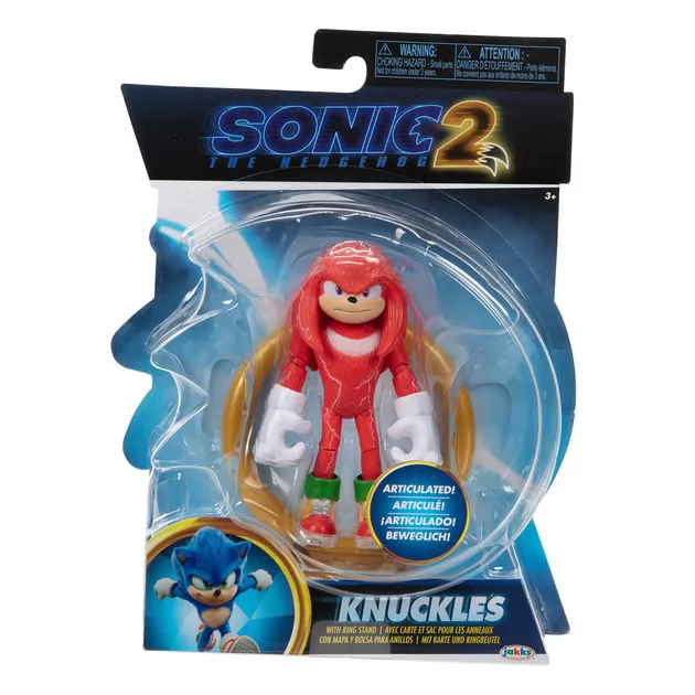 Игровая фигурка с артикуляцией SONIC THE HEDGEHOG 2 W2 - Наклз 10 cm