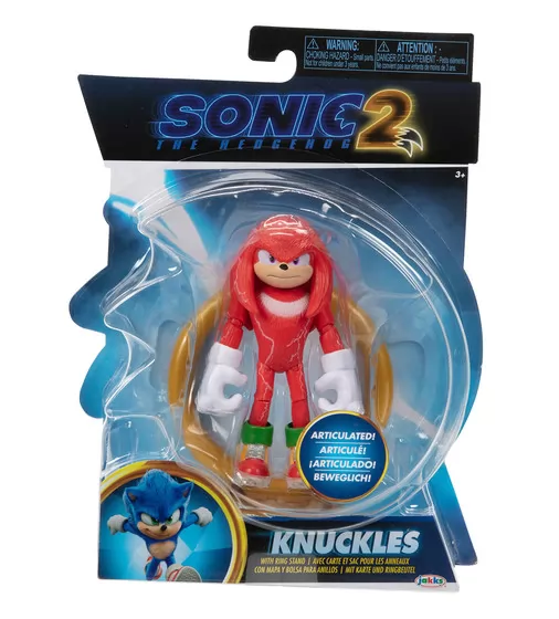 Игровая фигурка с артикуляцией SONIC THE HEDGEHOG 2 W2 - Наклз 10 cm - 41496i_1.jpg - № 1