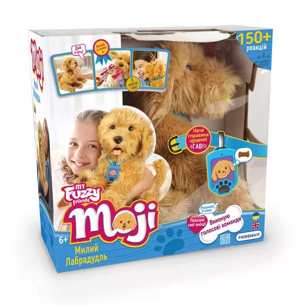 Интерактивная игрушка – Лабрадудель Moji (укр. - анг.)