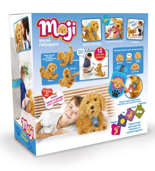 Интерактивная игрушка – Лабрадудель Moji (укр. - анг.) - 18207-UKR-ENG_9.jpg - № 9
