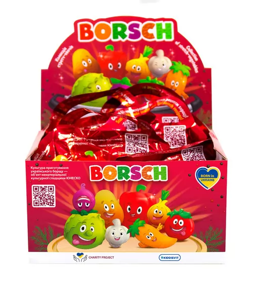 Стретч-игрушка в виде овоща – Вorsch (8 шт., в диспл.) - 41-CN23-CDU_1.jpg - № 1