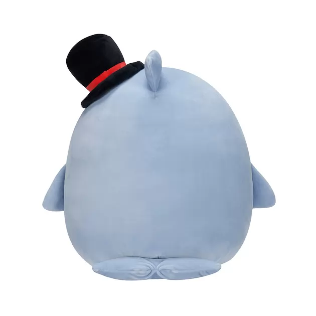 Мягкая игрушка Squishmallows – Синий кит Самир (19 cm)