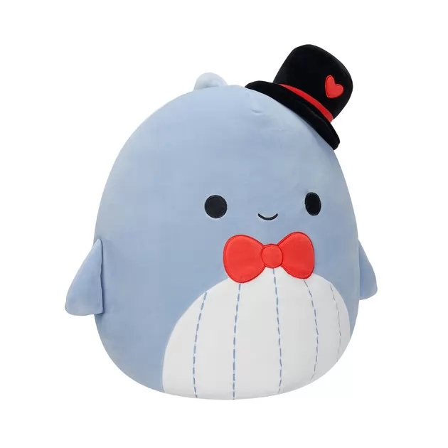 Мягкая игрушка Squishmallows – Синий кит Самир (19 cm)