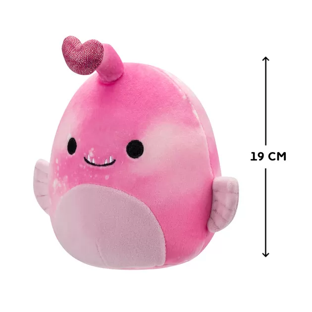 Мягкая игрушка Squishmallows – Рыба-удильщик Си (19 cm)
