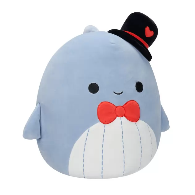 Мягкая игрушка Squishmallows – Синий кит Самир (30 cm)