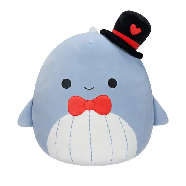 Мягкая игрушка Squishmallows – Синий кит Самир (30 cm)