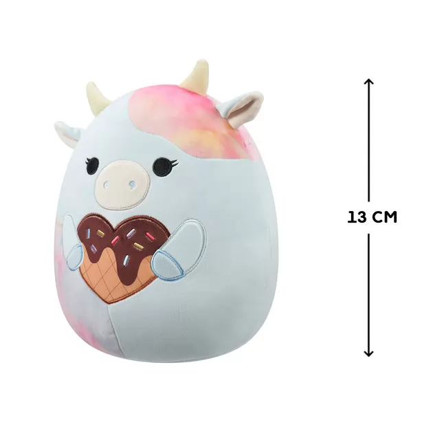 Мягкая игрушка Squishmallows – Коровка Каэдия (13 cm)