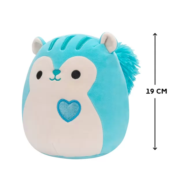 Мягкая игрушка Squishmallows – Белка Сантьяго (19 cm)
