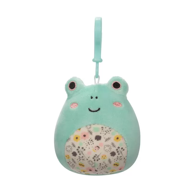 Мягкая игрушка на клипсе Squishmallows - Лягушка Фрид (9 cm)
