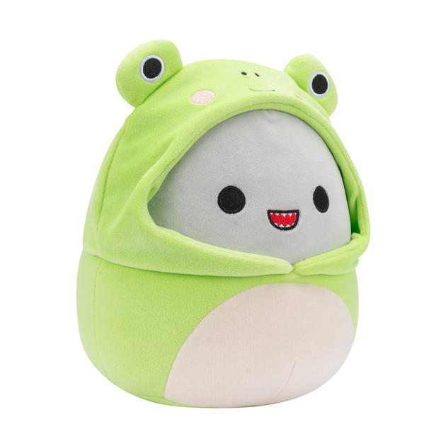 Мягкая игрушка Squishmallows - Акула Гордон (30 cm, в одежде)