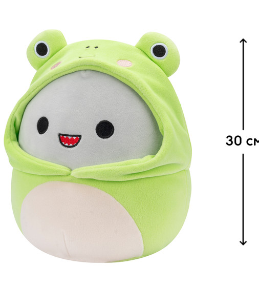 Мягкая игрушка Squishmallows - Акула Гордон (30 cm, в одежде) - SQER00932_2.jpg - № 2