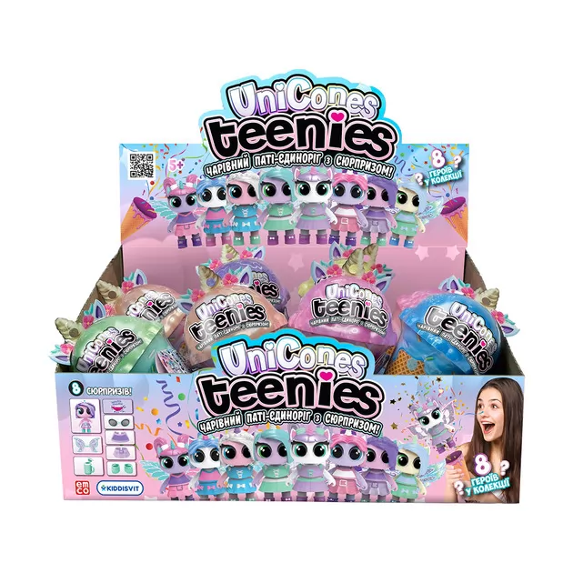 Набор с фигуркой Unicones «Teenies» – Единорог с сюрпризом