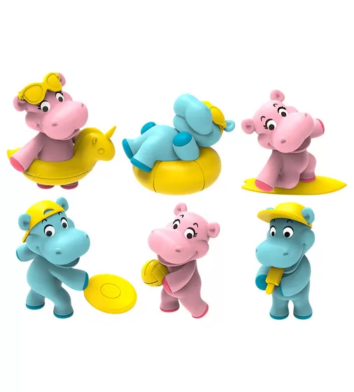 Ароматная бомбочка для ванны с игрушкой Inkee - Бегемотики - 43417_4.jpg - № 4