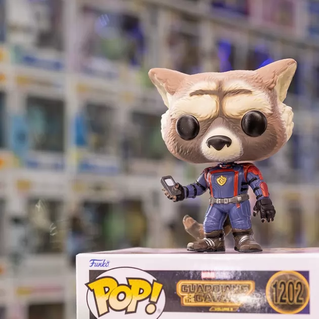 Игровая фигурка Funko Pop! серии GOTG3 - Енот Ракета