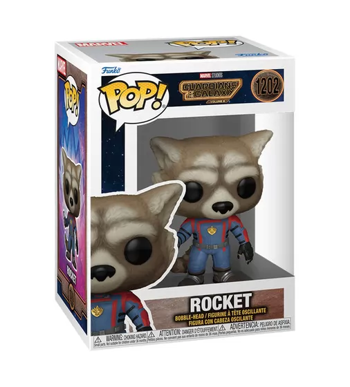 Игровая фигурка Funko Pop! серии GOTG3 - Енот Ракета - 67509_4.jpg - № 4