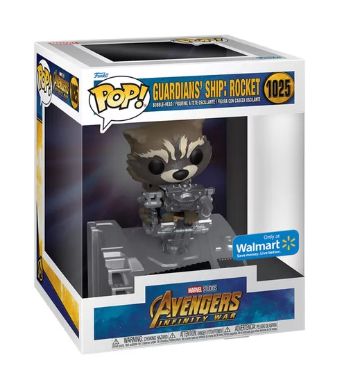 Игровая фигурка Funko Pop! серии GOTG - Ракета на корабле - 63211_4.jpg - № 4