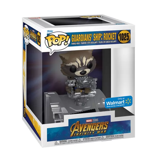 Игровая фигурка Funko Pop! серии GOTG - Ракета на корабле